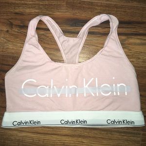 Light Pink Calvin Klein Bralette
